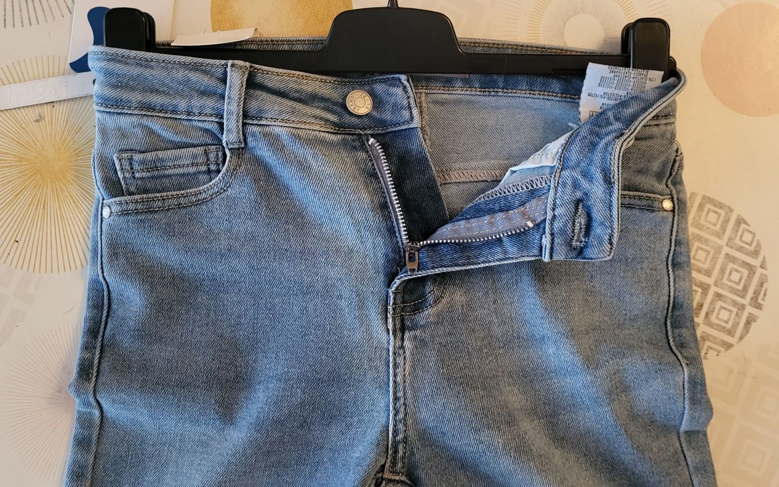 Miss Bon Jean TS/TFr36 - Azul - Corte Slim - Novo com Etiqueta – photo 7